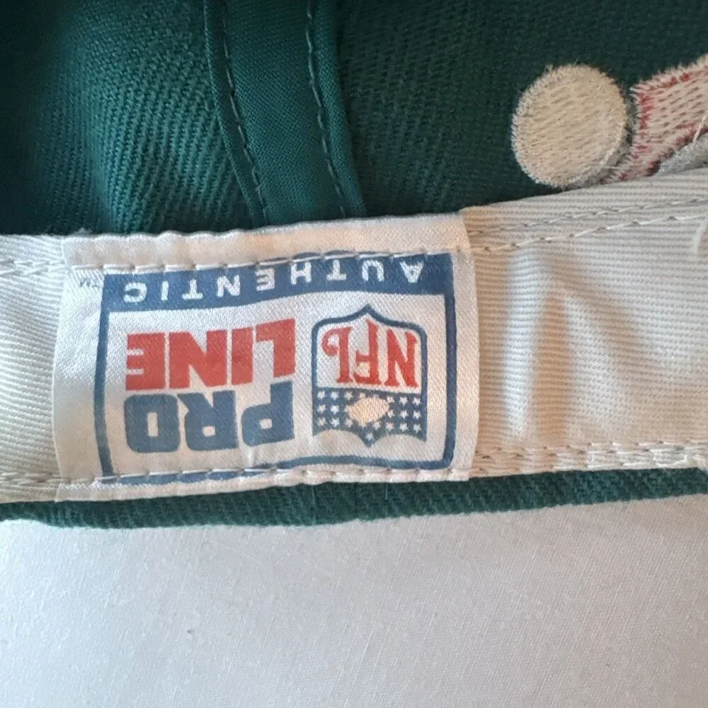 VTG 90s Sports Specialties Miami Dolphins Twin Image Snapback Hat Cap Wool Blend